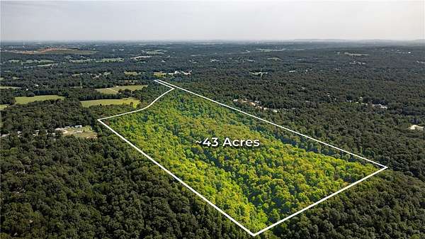 42.5 Acres of Recreational & Residential Land for Sale in Fayetteville, Arkansas