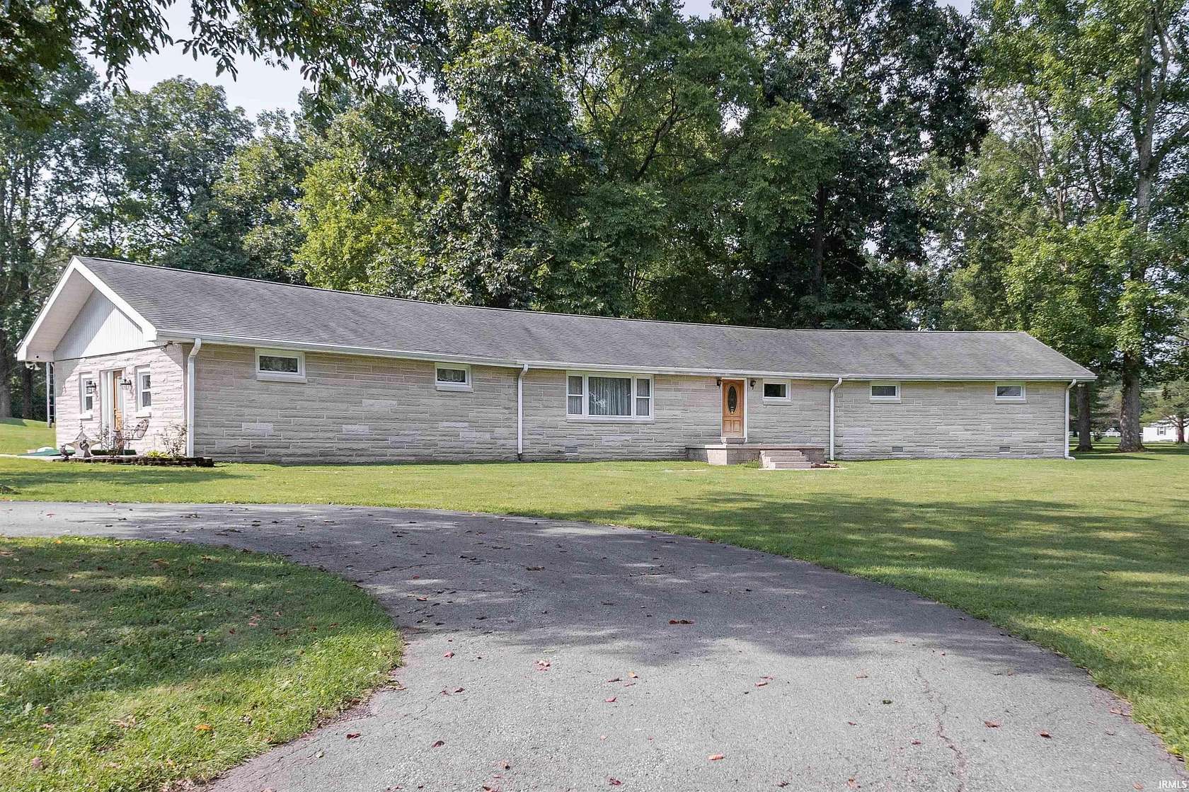 3 Acres of Land with Home for Sale in Mitchell, Indiana