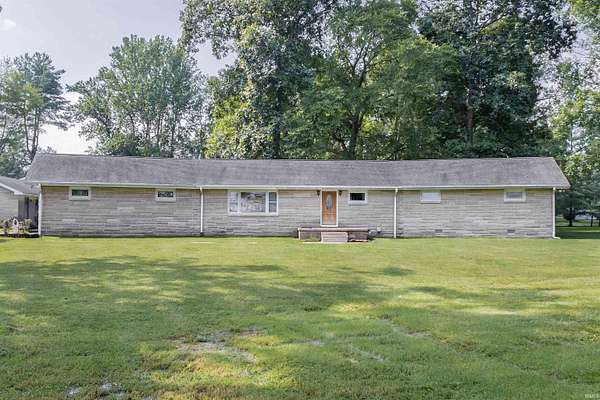 3 Acres of Land with Home for Sale in Mitchell, Indiana