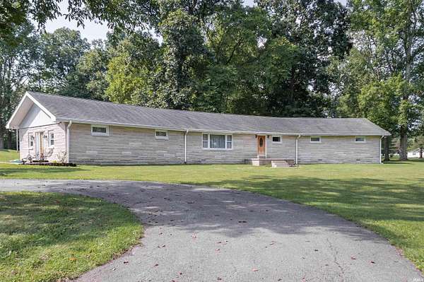 3 Acres of Land with Home for Sale in Mitchell, Indiana