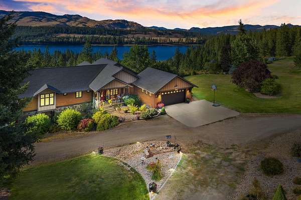 6.39 Acres of Residential Land with Home for Sale in Evans, Washington