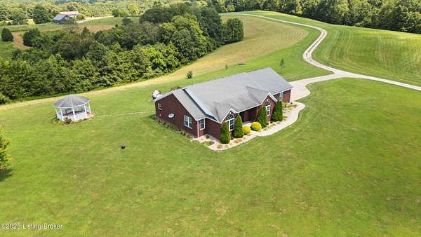 35 Acres of Land with Home for Sale in Mount Eden, Kentucky