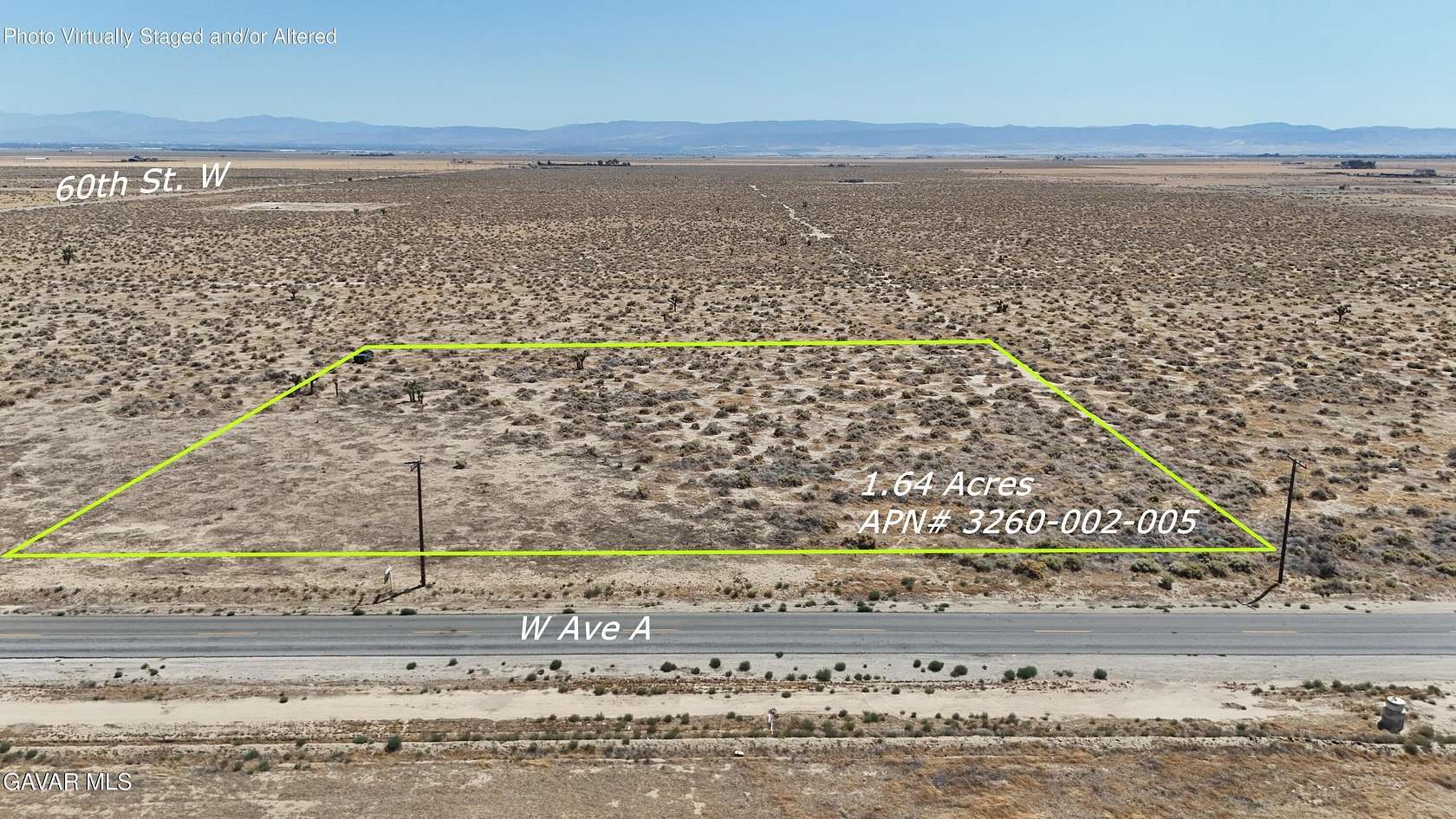 2.27 Acres of Land for Sale in Lancaster, California