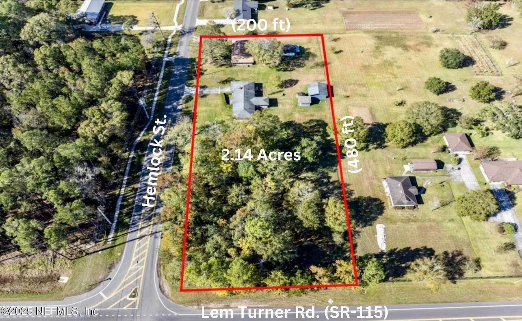 2.2 Acres of Residential Land for Sale in Jacksonville, Florida
