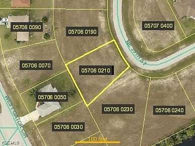 0.26 Acres of Residential Land for Sale in Cape Coral, Florida