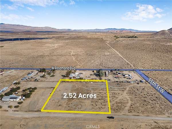 2.52 Acres of Residential Land for Sale in Rosamond, California
