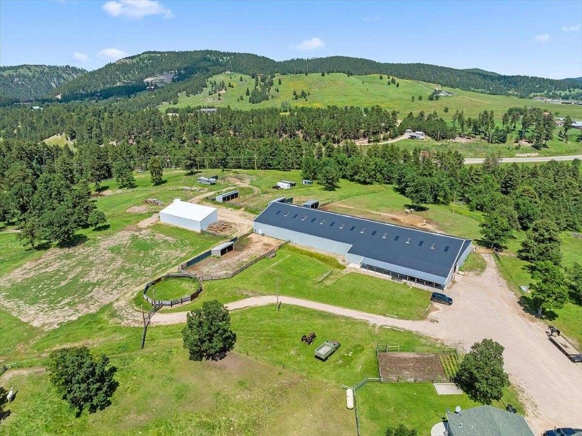 15.8 Acres of Land with Home for Sale in Sturgis, South Dakota