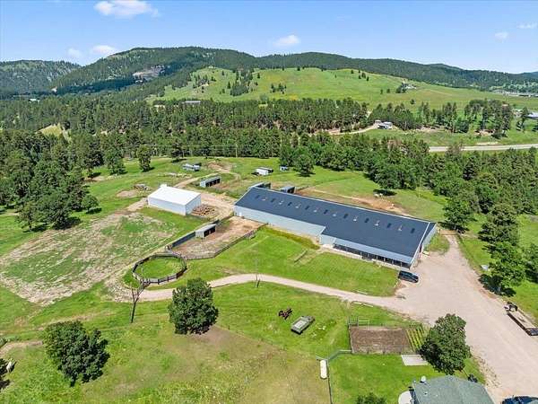 15.8 Acres of Land with Home for Sale in Sturgis, South Dakota