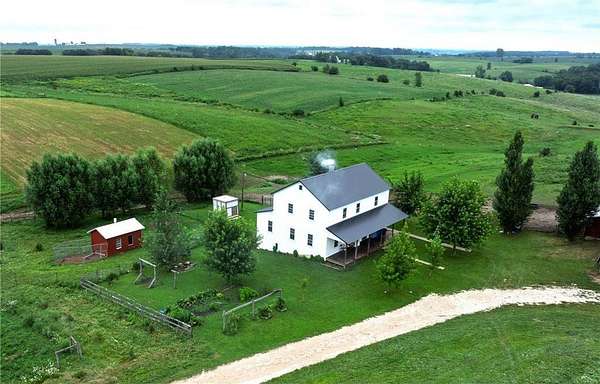 8 Acres of Residential Land with Home for Sale in Canton Township, Minnesota