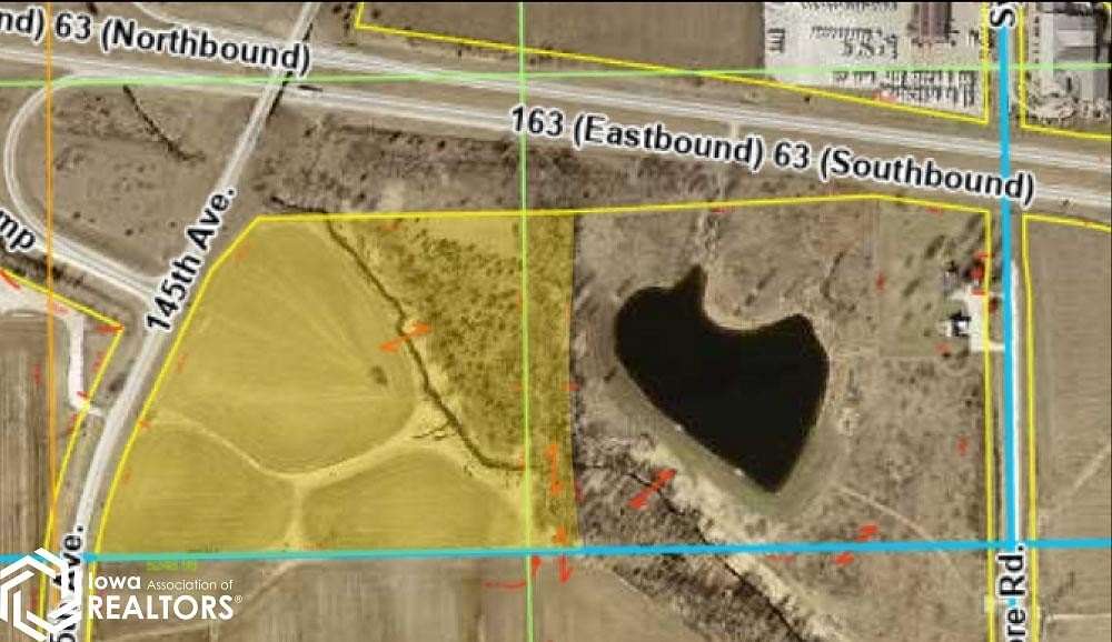 24 Acres of Commercial Land for Sale in Ottumwa, Iowa