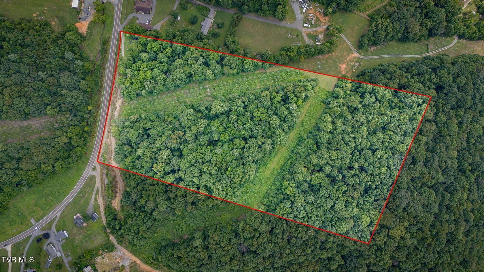 18 Acres of Land with Home for Sale in Bristol, Virginia