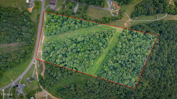 18 Acres of Land with Home for Sale in Bristol, Virginia