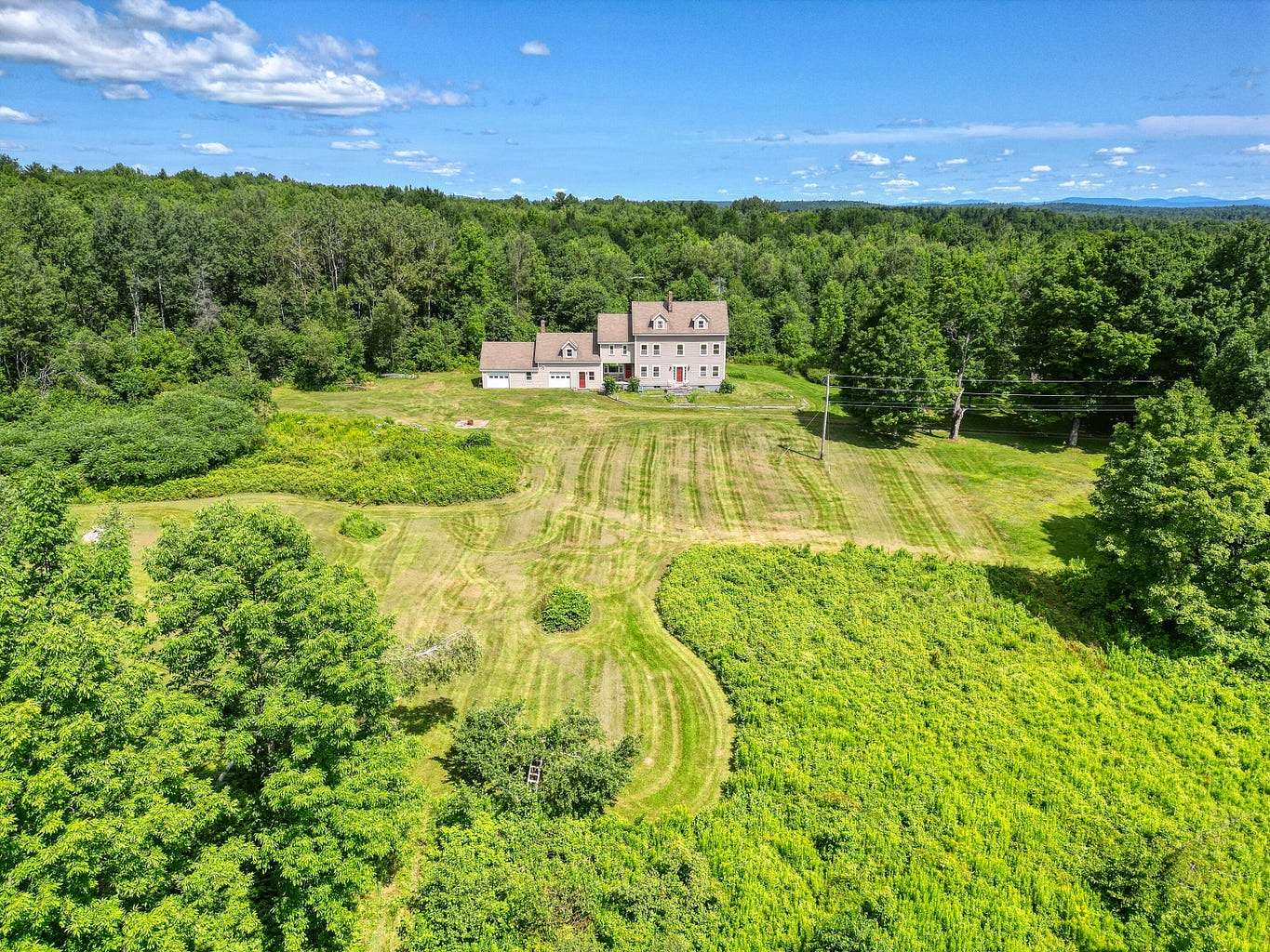 250 Acres of Land with Home for Sale in Cambridge, Maine