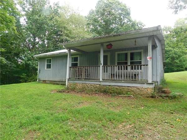 84 Acres of Recreational Land with Home for Sale in Old Pekin, Indiana