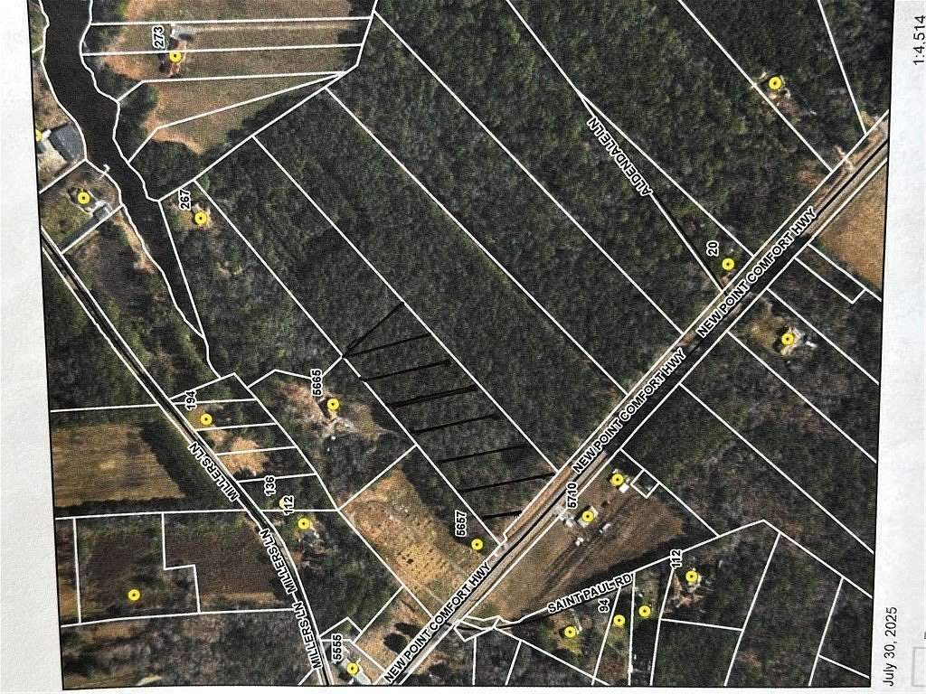 4.79 Acres of Residential Land for Sale in Susan, Virginia