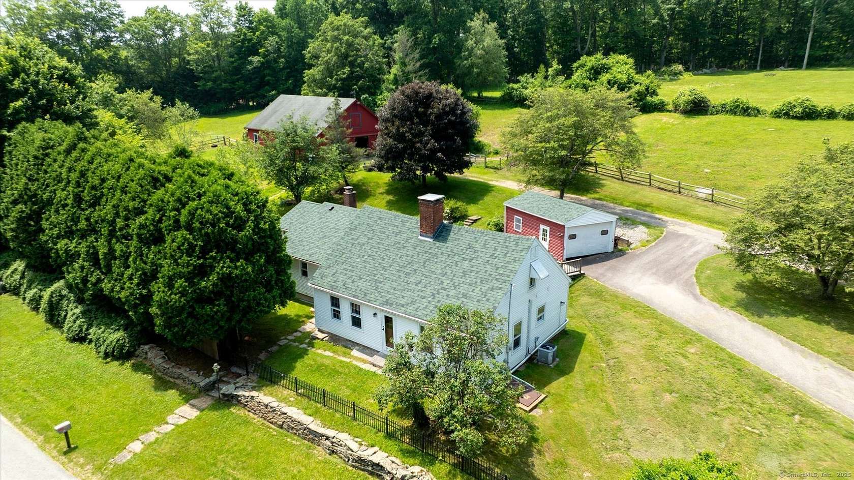 5.65 Acres of Land with Home for Sale in Chaplin, Connecticut