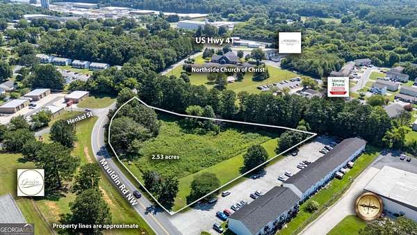 2.53 Acres of Commercial Land for Sale in Calhoun, Georgia