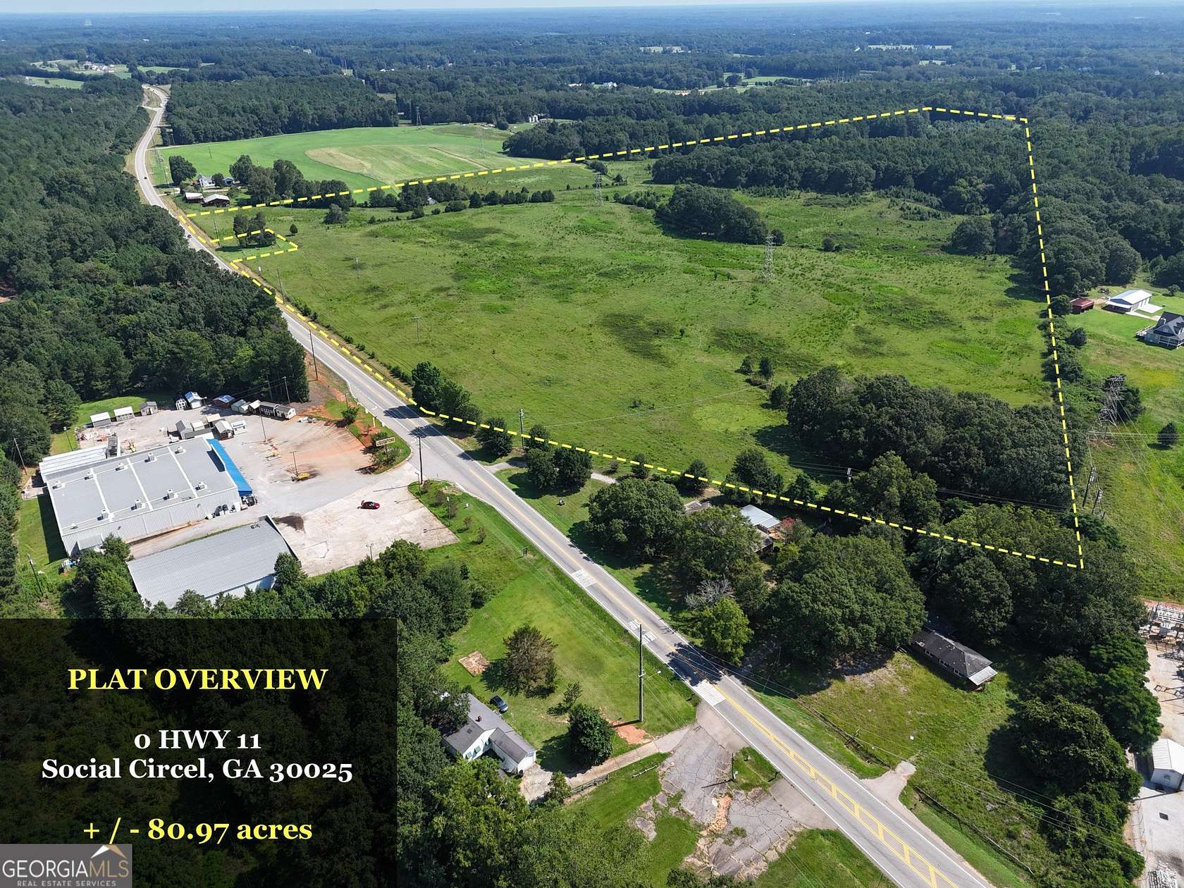 78.6 Acres of Land for Sale in Social Circle, Georgia