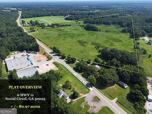 78.6 Acres of Land for Sale in Social Circle, Georgia