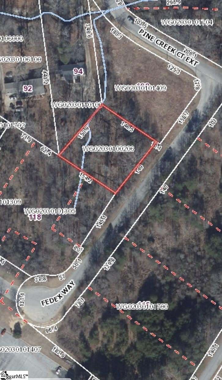 0.52 Acres of Commercial Land for Sale in Greenville, South Carolina