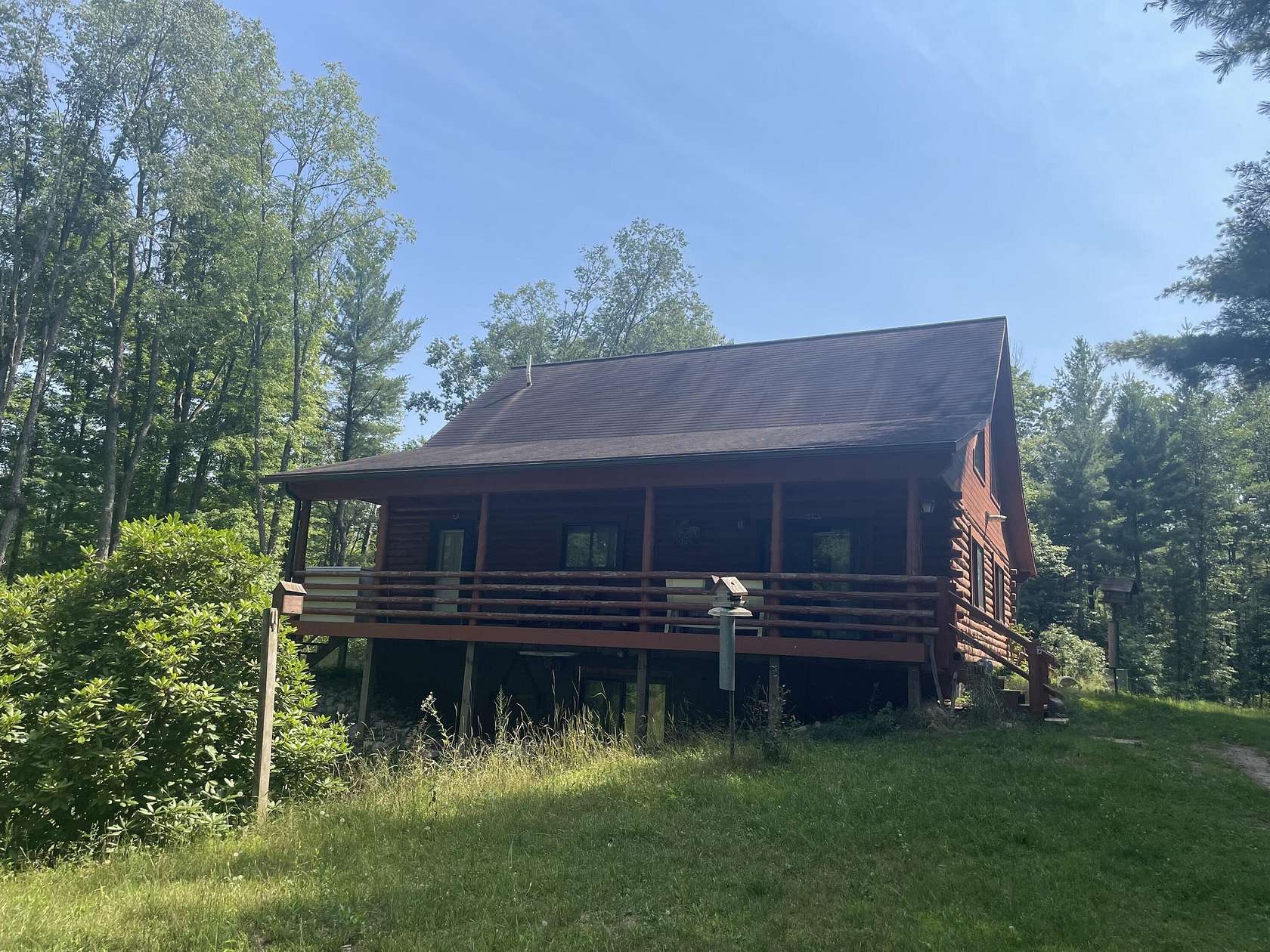 34.3 Acres of Recreational Land with Home for Sale in Tustin, Michigan