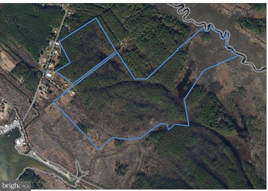 92.7 Acres of Recreational Land for Sale in Wingate, Maryland