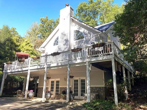 5.7 Acres of Residential Land with Home for Sale in Suches, Georgia