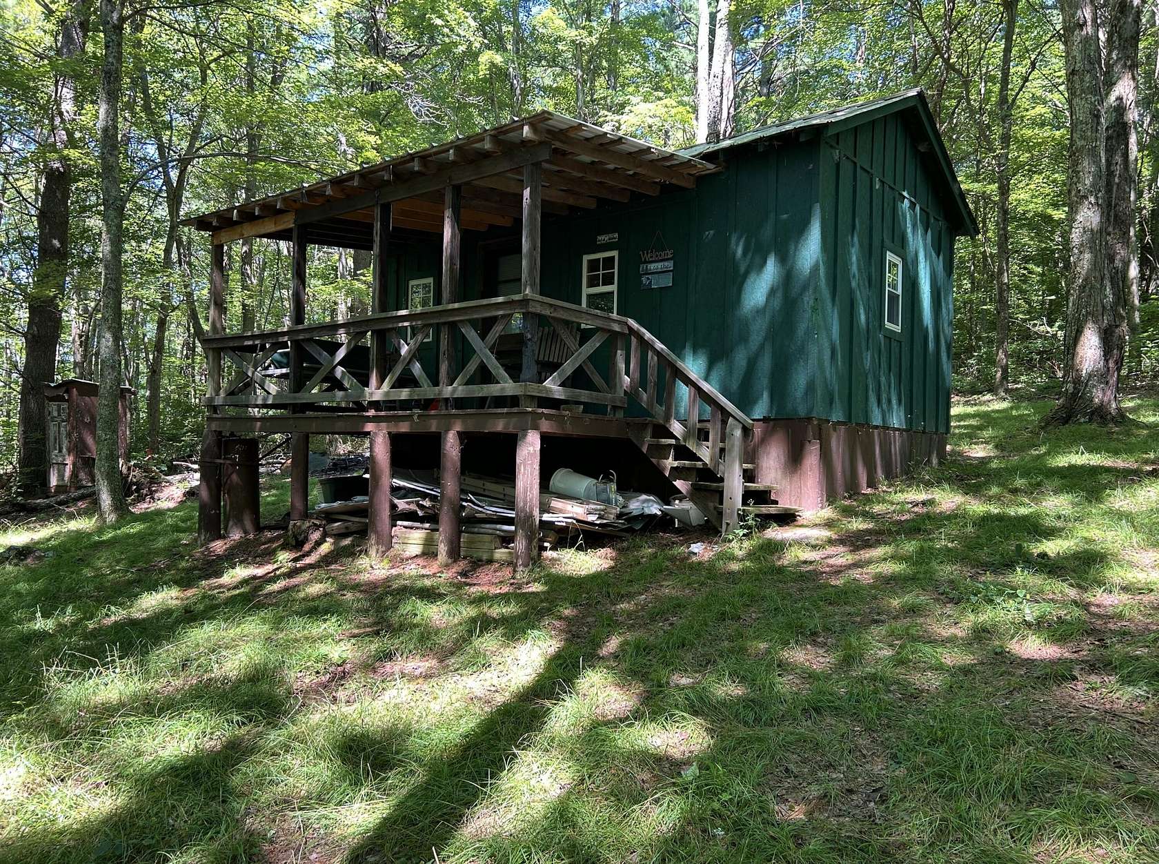 4 Acres of Residential Land with Home for Sale in Gap Mills, West Virginia