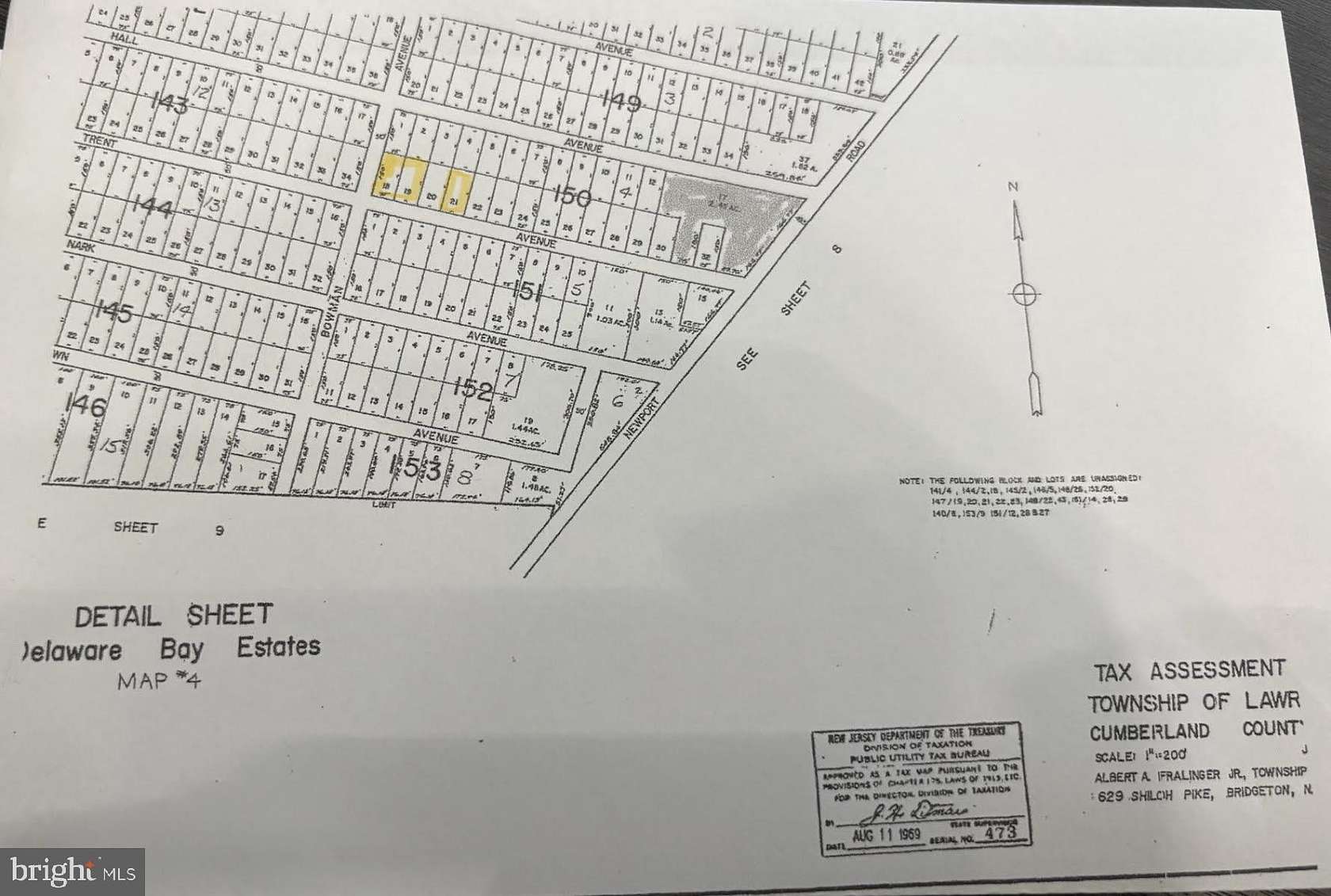 1 Acre of Land for Sale in Cedarville, New Jersey