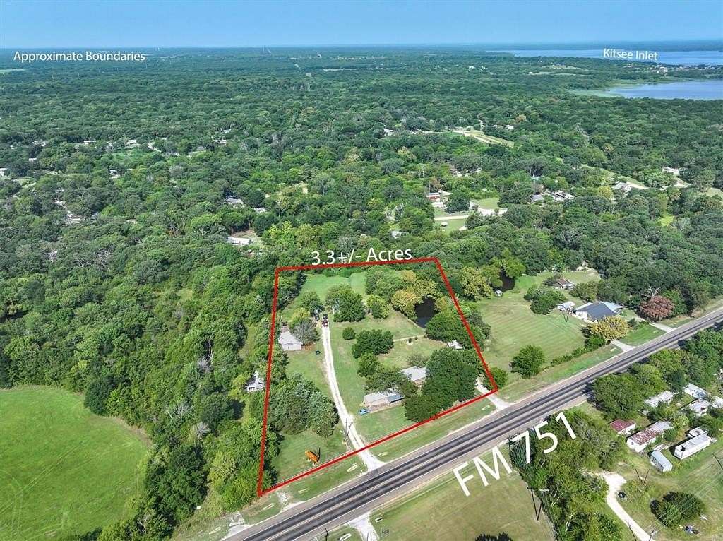 3.34 Acres of Residential Land with Home for Sale in Wills Point, Texas
