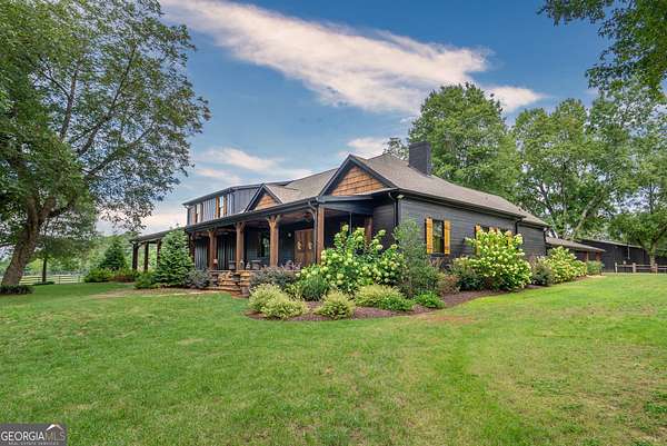 77 Acres of Land with Home for Sale in Winterville, Georgia