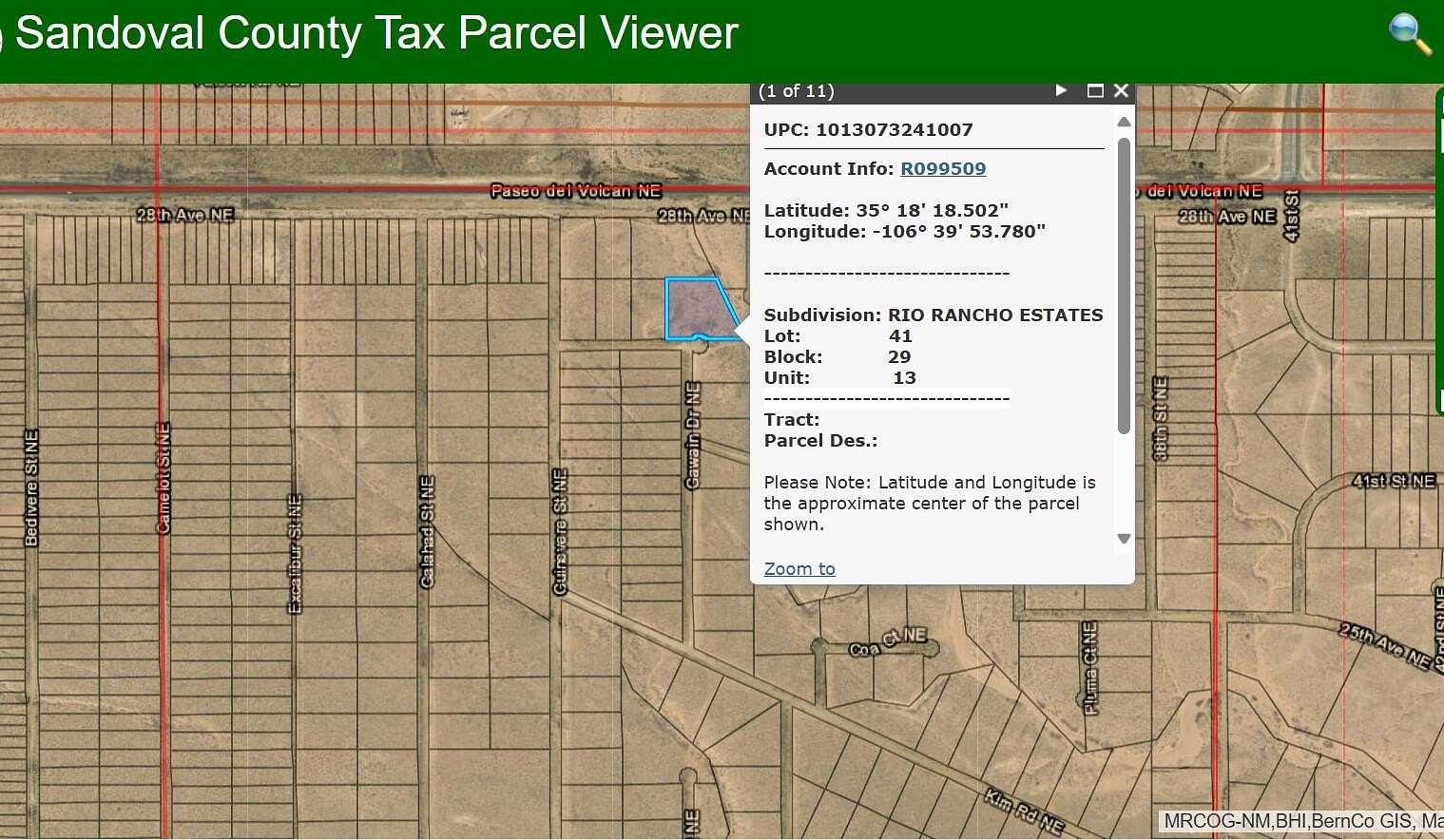 1.79 Acres of Commercial Land for Sale in Rio Rancho, New Mexico