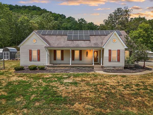 42 Acres of Land with Home for Sale in Bradfordsville, Kentucky