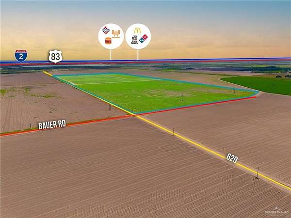 120 Acres of Agricultural Land for Sale in Santa Maria, Texas