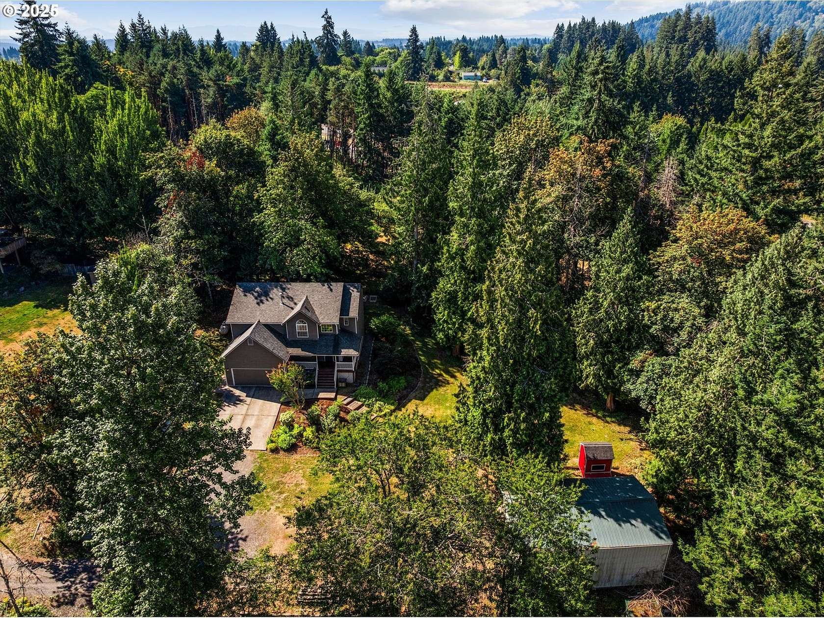 1.6 Acres of Residential Land with Home for Sale in Boring, Oregon