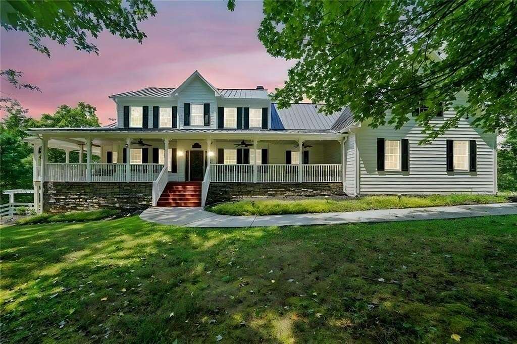 4.69 Acres of Residential Land with Home for Sale in Ball Ground, Georgia