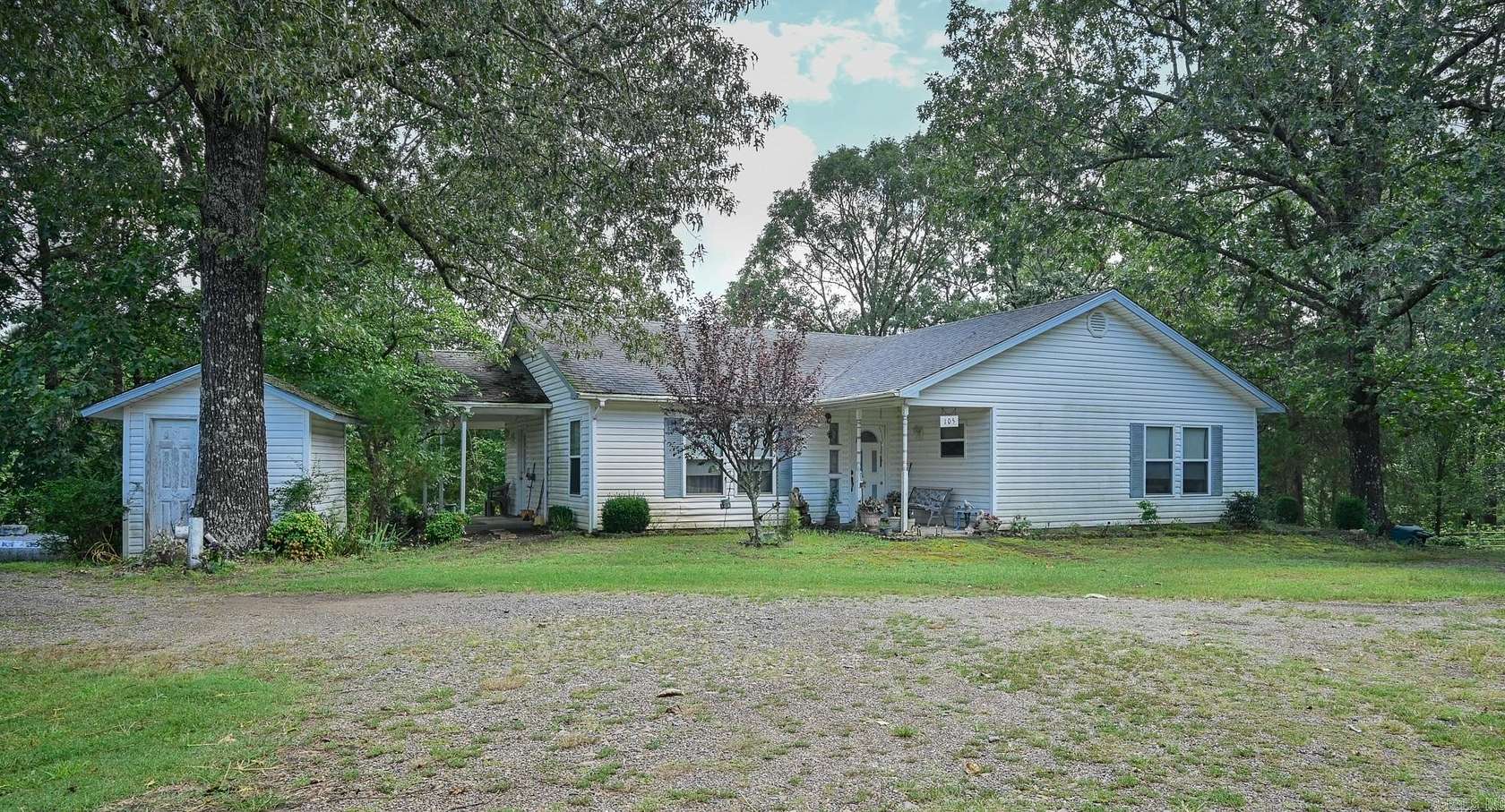 7 Acres of Land with Home for Sale in Mena, Arkansas