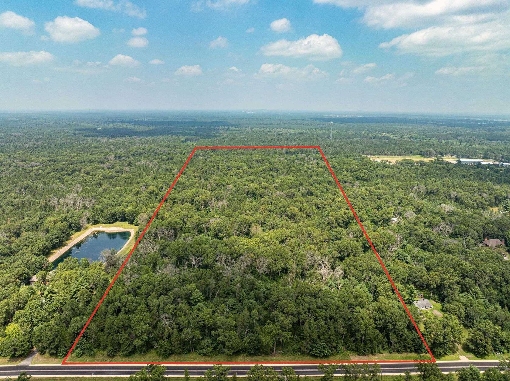 10 Acres of Residential Land for Sale in New Lisbon, Wisconsin