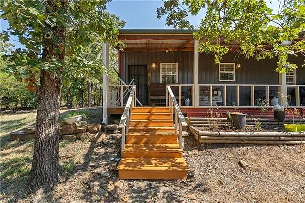 10 Acres of Residential Land with Home for Sale in Huntington, Arkansas