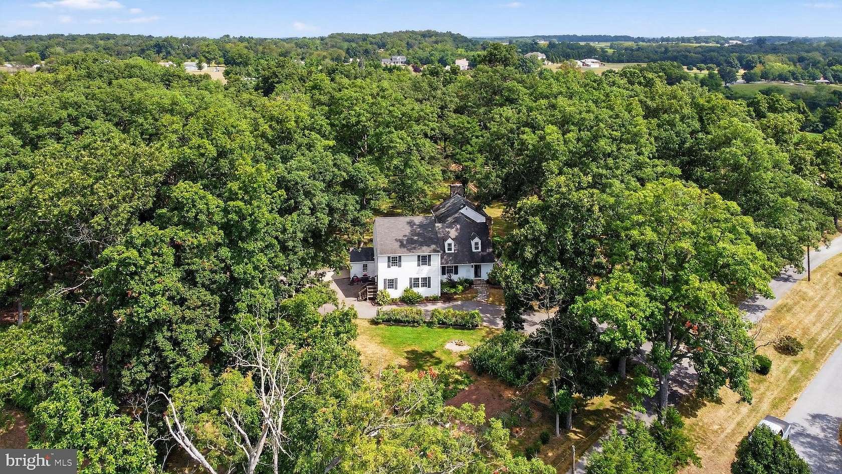 7.79 Acres of Residential Land with Home for Sale in Taneytown, Maryland