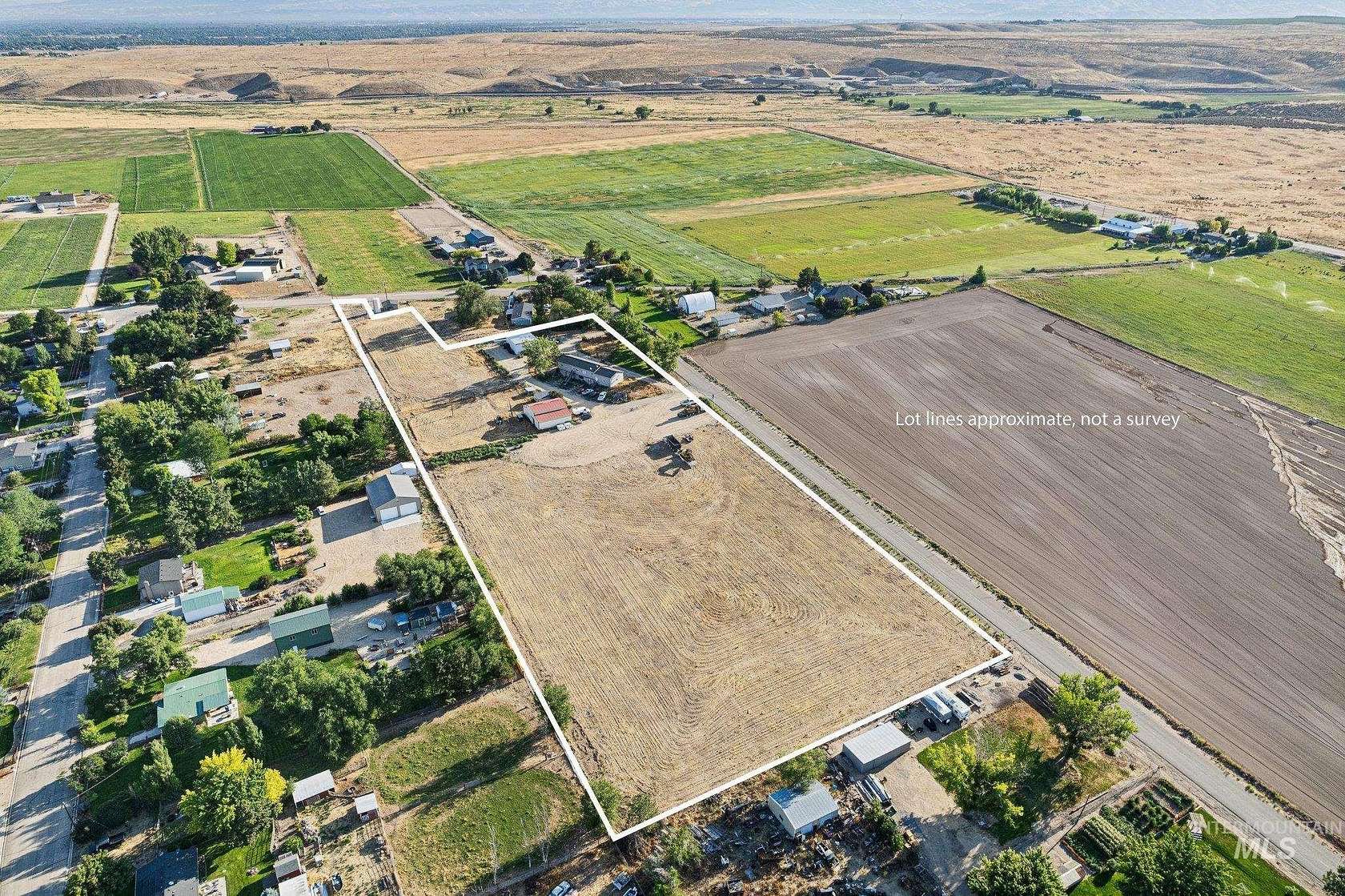 6.3 Acres of Residential Land with Home for Sale in Kuna, Idaho