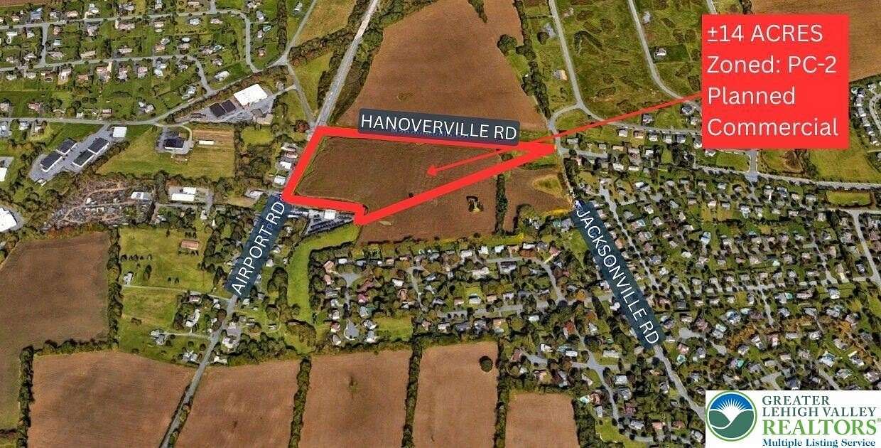 14 Acres of Land for Sale in East Allen Township, Pennsylvania