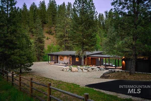 11.5 Acres of Recreational Land with Home for Sale in Garden Valley, Idaho