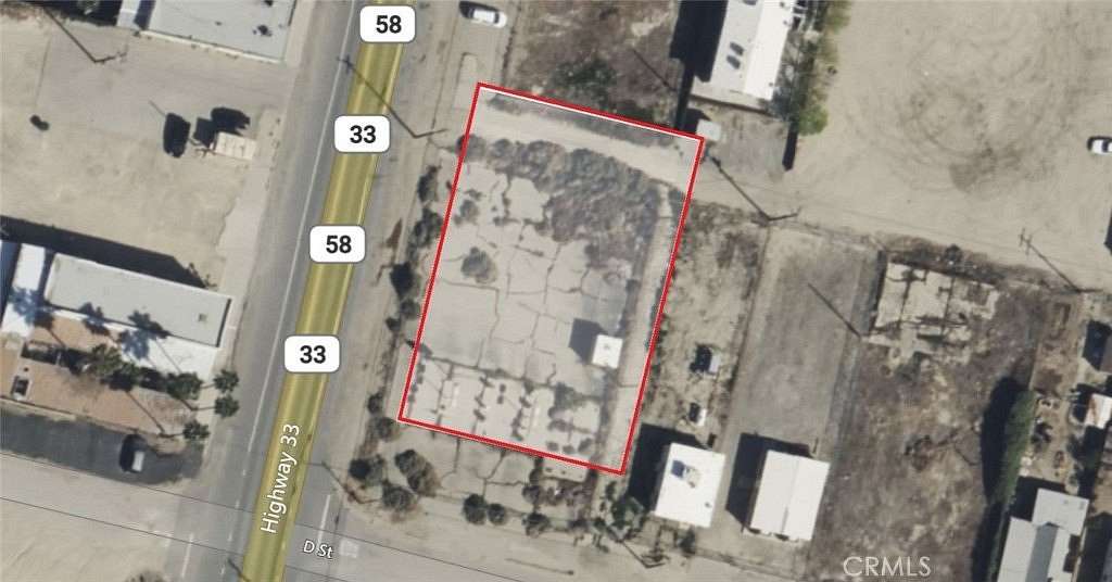 0.35 Acres of Commercial Land for Sale in McKittrick, California