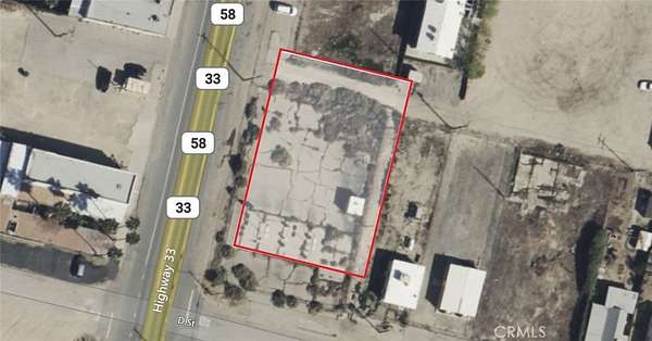 0.35 Acres of Commercial Land for Sale in McKittrick, California