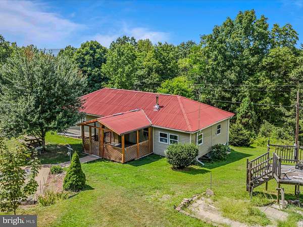 5.9 Acres of Land with Home for Sale in Berkeley Springs, West Virginia