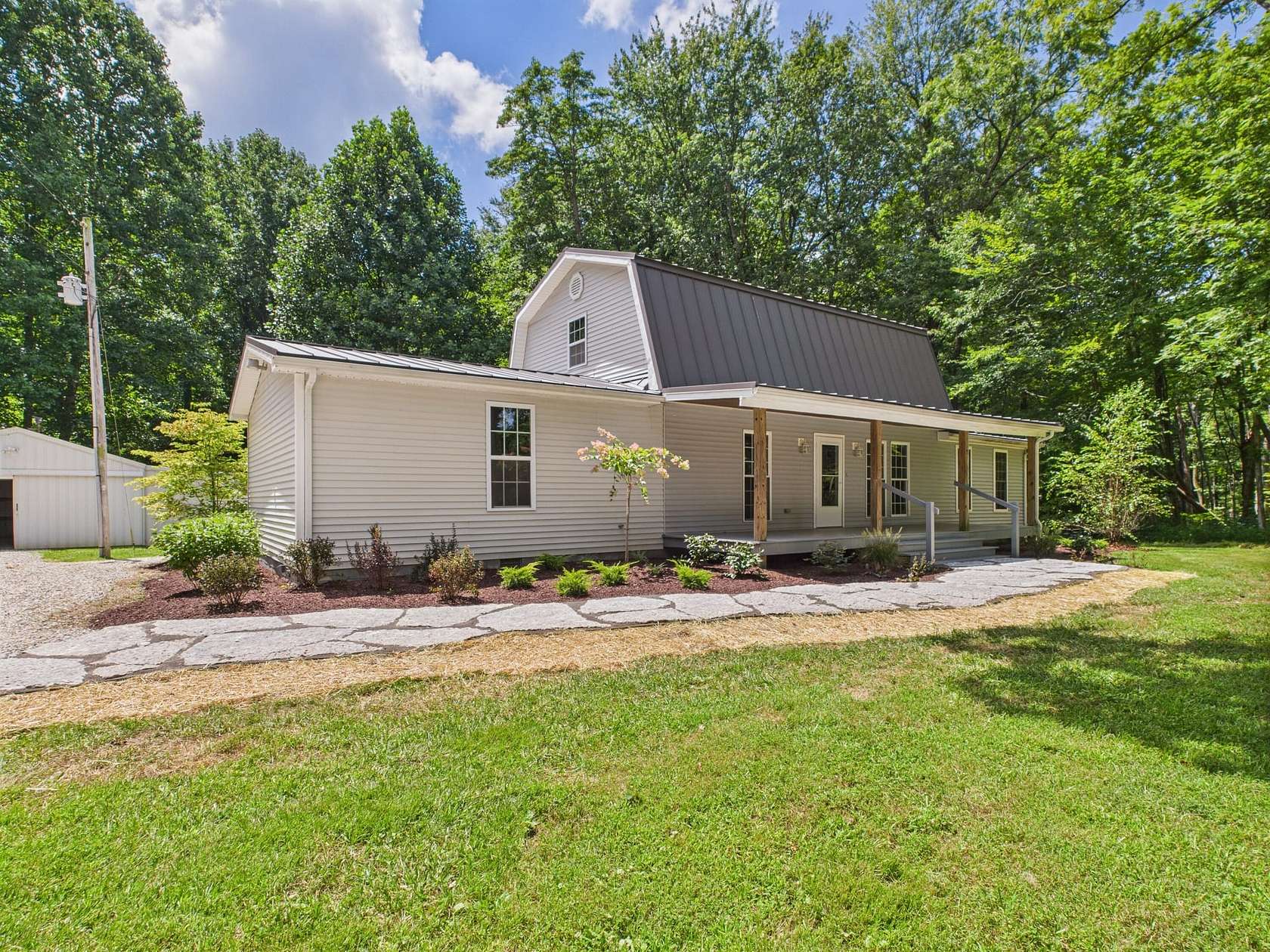 8 Acres of Land with Home for Sale in Versailles, Indiana