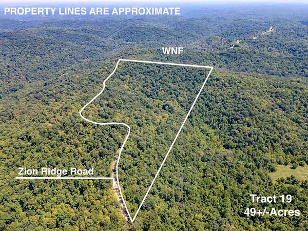 49 Acres of Recreational Land for Sale in Marietta, Ohio