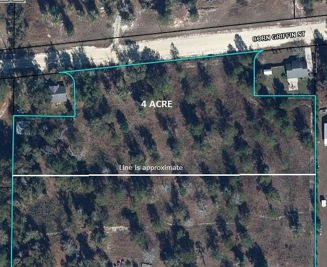 4 Acres of Residential Land for Sale in Wewahitchka, Florida