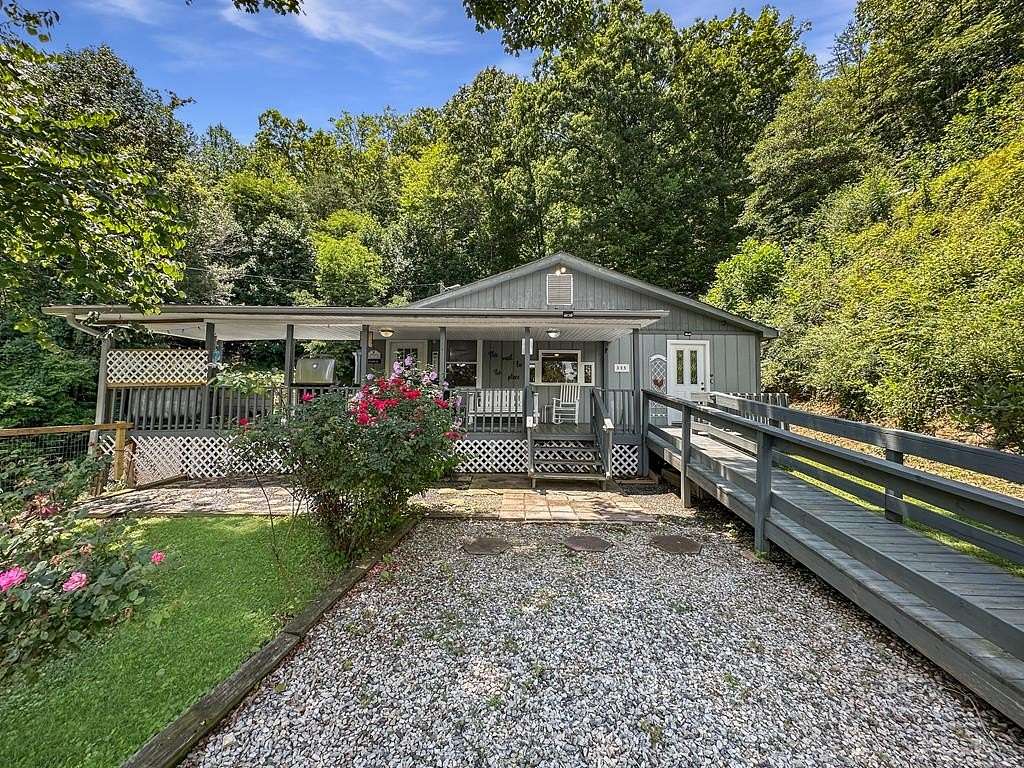 3.2 Acres of Land with Home for Sale in Bryson City, North Carolina